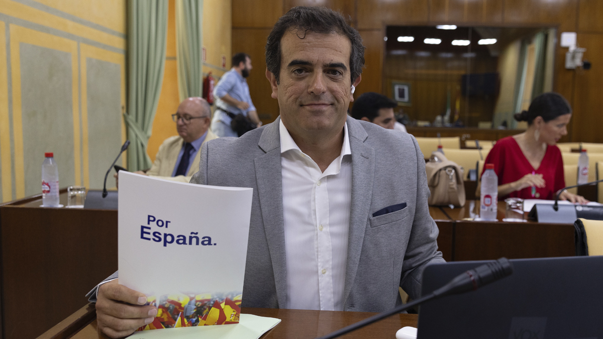 Antonio Sevilla, diputado del Grupo Parlamentario de VOX en el Parlamento de Andalucía por Málaga