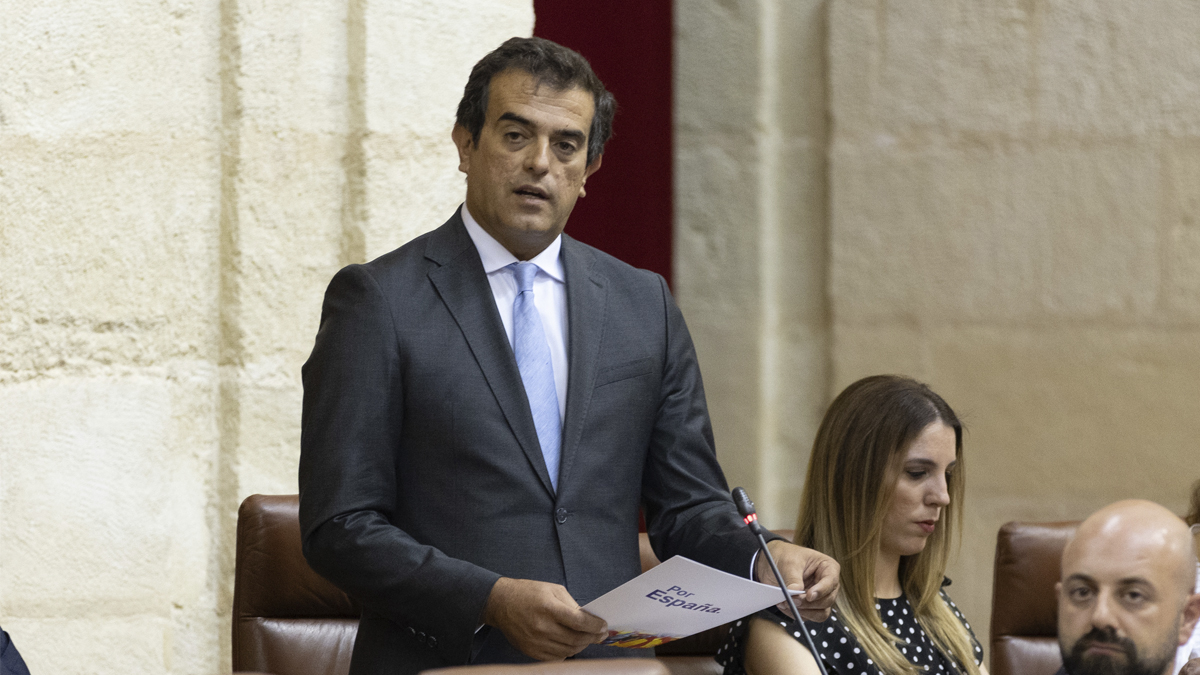 Antonio Sevilla, diputado del Grupo Parlamentario VOX en el Parlamento de Andalucía por Málaga