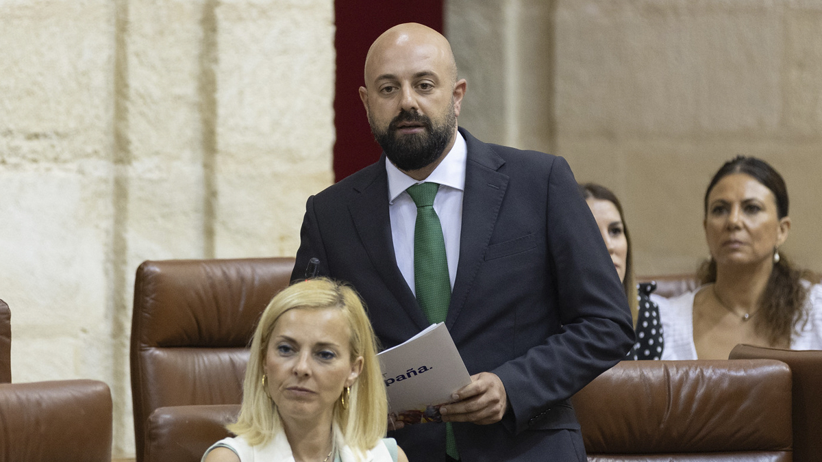 Juan José Bosquet, diputado del Grupo Parlamentario VOX en el Parlamento de Andalucía por Almería
