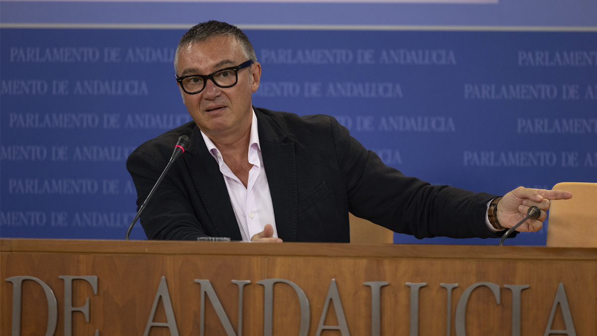 Manuel Gavira, portavoz del Grupo Parlamentario VOX en el Parlamento de Andalucía