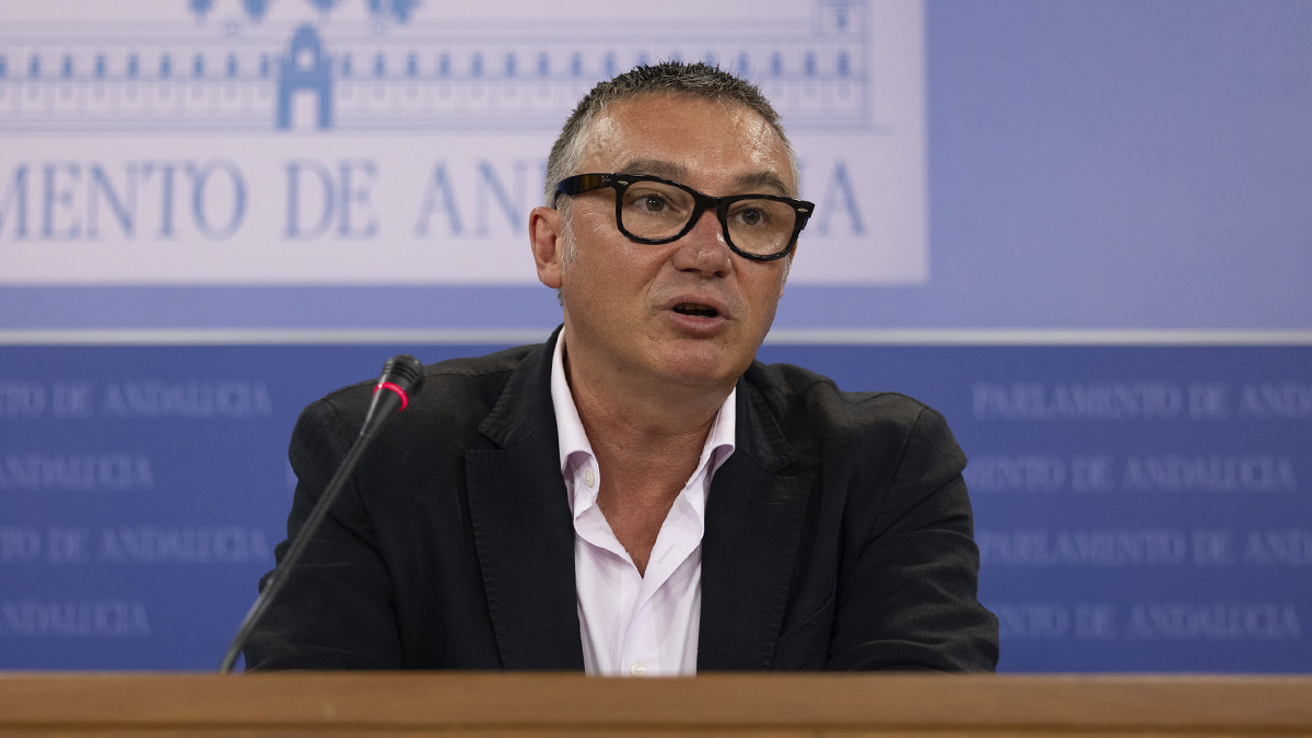 Manuel Gavira, portavoz del Grupo Parlamentario VOX en el Parlamento de Andalucía