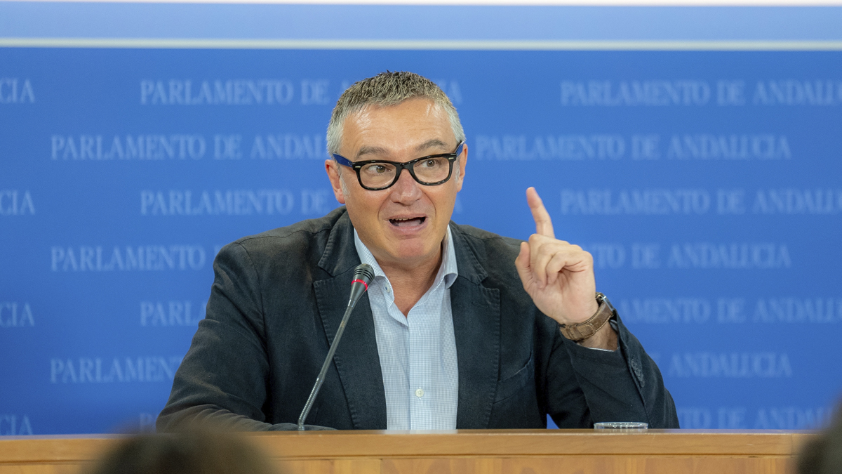 Manuel Gavira, portavoz del Grupo Parlamentario VOX en el Parlamento de Andalucía