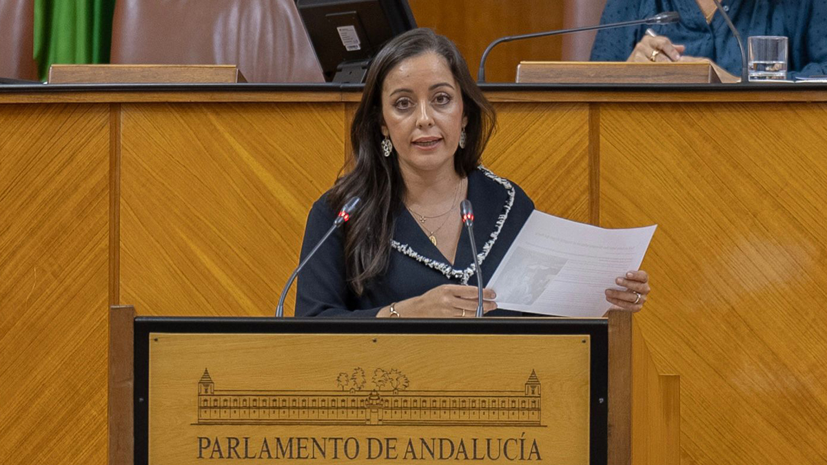 Mercedes Rodríguez Tamayo, diputada del Grupo Parlamentario VOX en el Parlamento de Andalucía por Almería