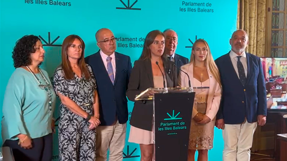 El grupo VOX en el parlamento de baleares ha celebrado la celeridad