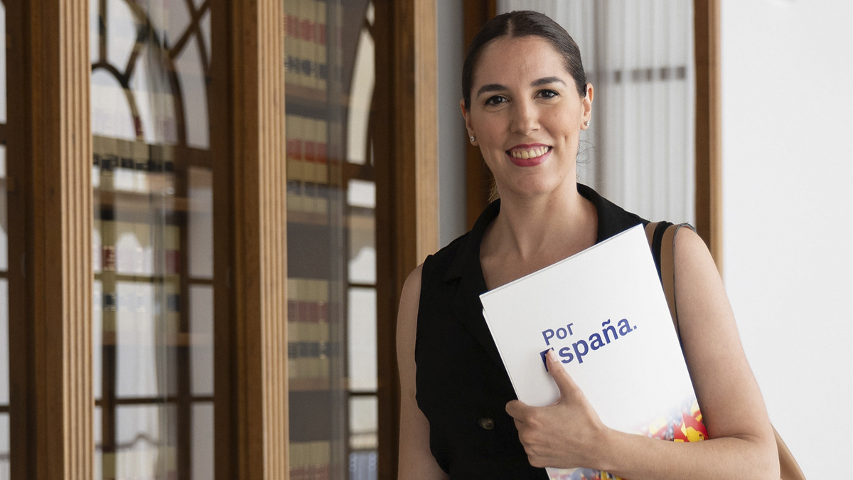 Purificación Fernández, diputada del Grupo Parlamentario VOX en el Parlamento de Andalucía por Málaga
