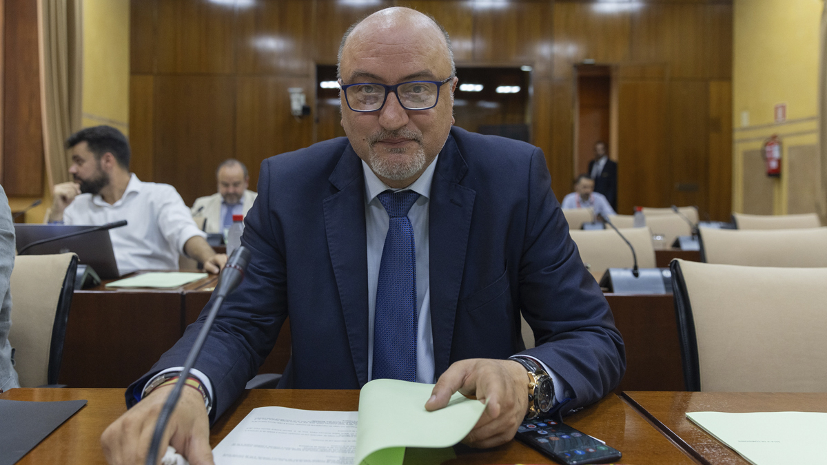 Ricardo López, diputado del Grupo Parlamentario VOX en el Parlamento de Andalucía por Granada
