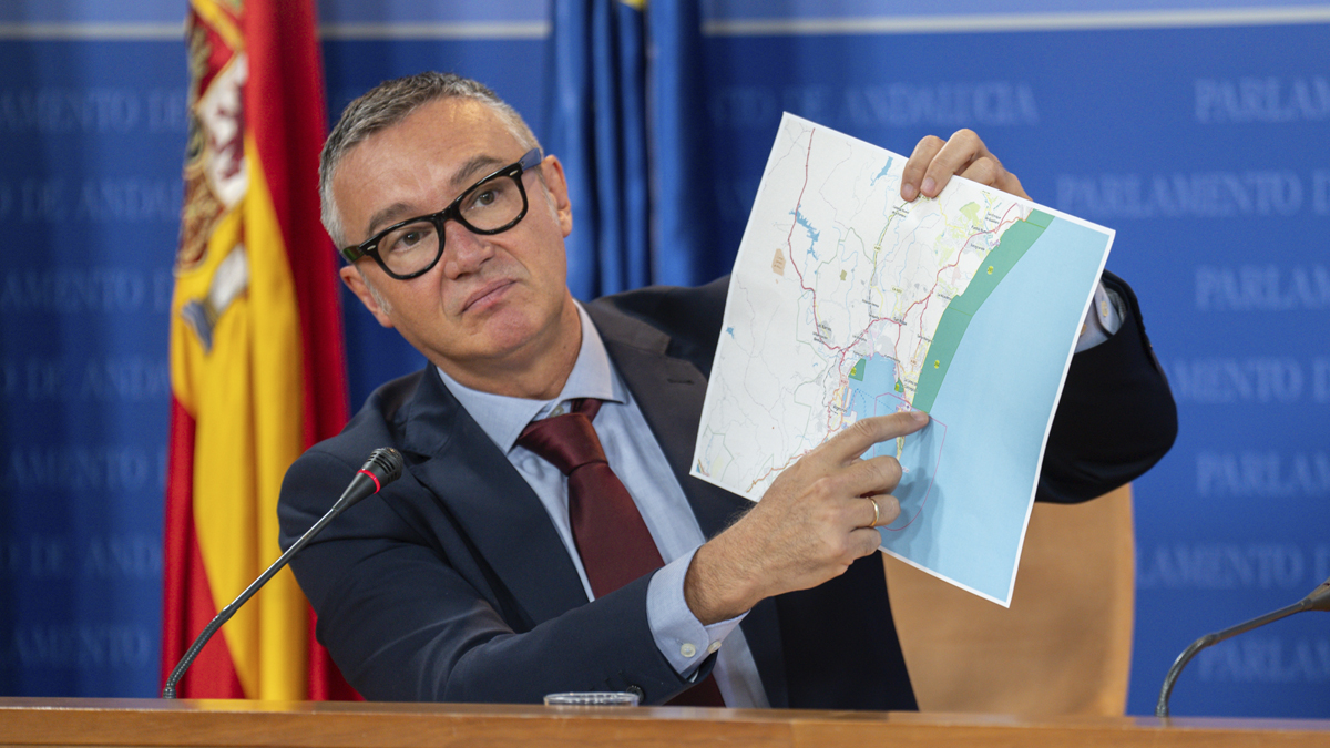 Manuel Gavira, portavoz del Grupo Parlamentario VOX en el Parlamento de Andalucía