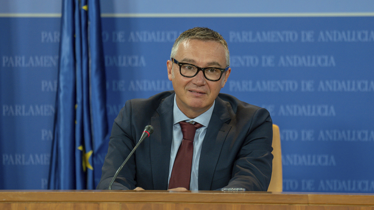 Manuel Gavira, portavoz del Grupo Parlamentario VOX en el Parlamento de Andalucía