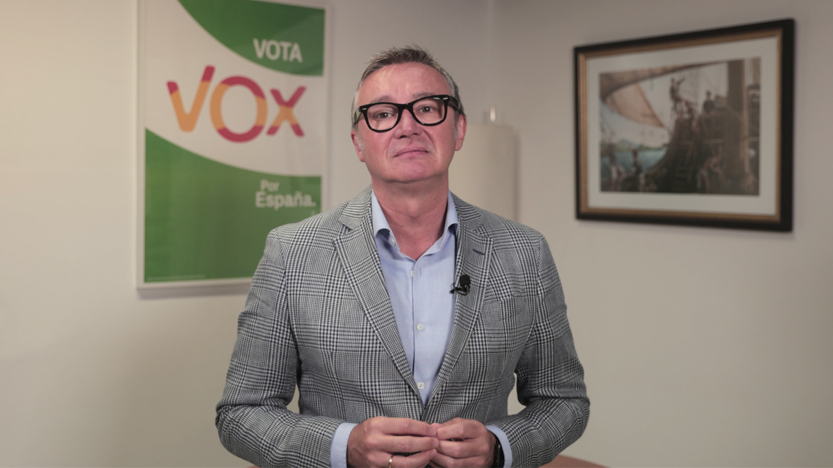 Manuel Gavira, portavoz de VOX en el Parlamento de Andalucía