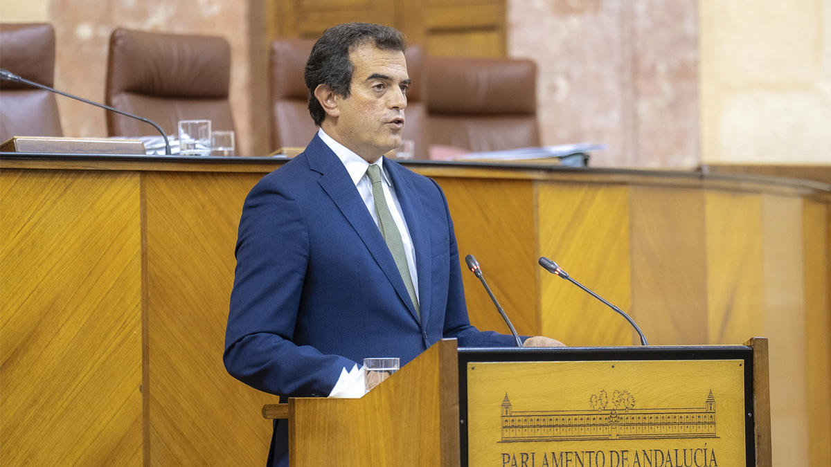 Antonio Sevilla, diputado del Grupo Parlamentario VOX en el Parlamento de Andalucía por Málaga
