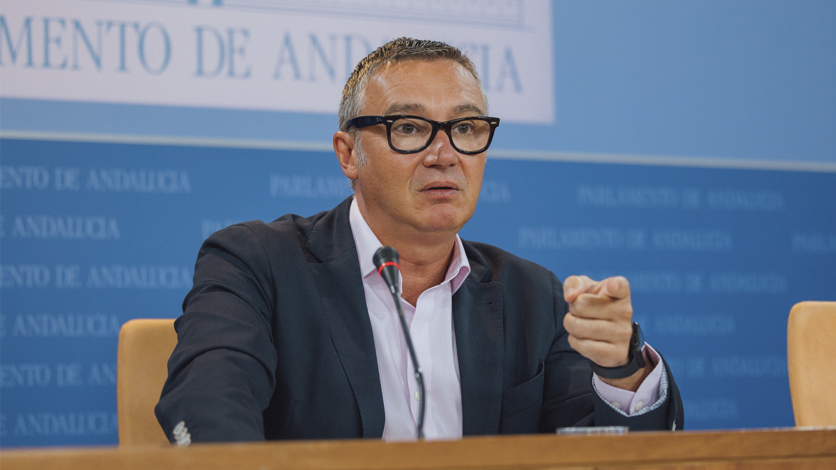 Manuel Gavira, portavoz del Grupo Parlamentario VOX en el Parlamento de Andalucía