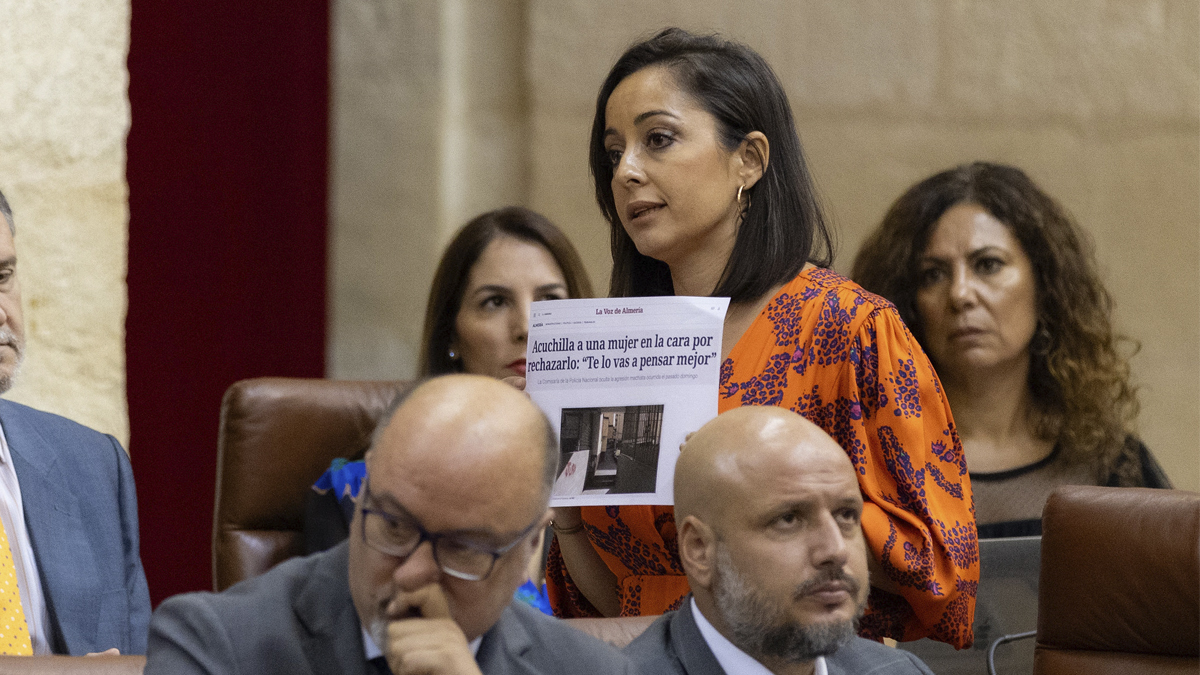 Mercedes Rodríguez Tamayo, diputada del Grupo Parlamentario VOX en el Parlamento de Andalucía por Almería