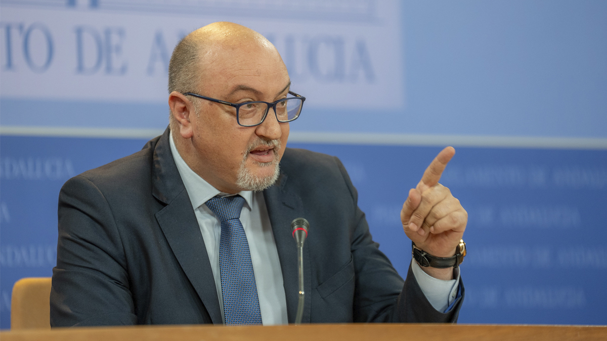 Ricardo López, portavoz adjunto del Grupo Parlamentario VOX en el Parlamento de Andalucía