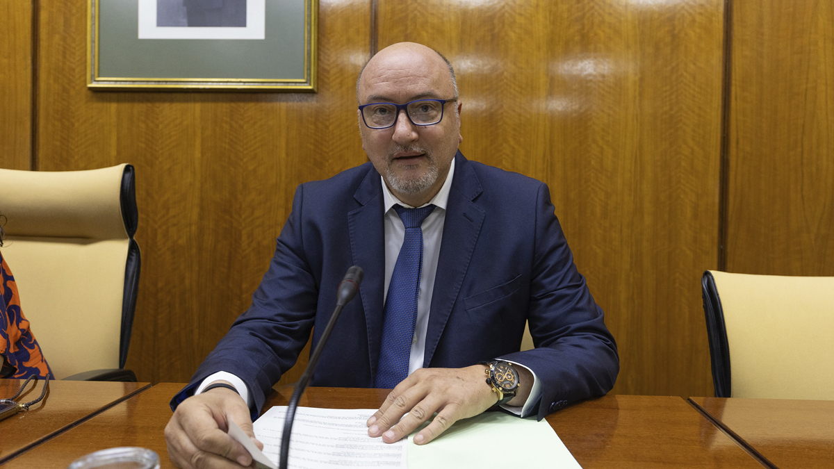 Ricardo López Olea, portavoz adjunto del Grupo Parlamentario VOX en el Parlamento de Andalucía
