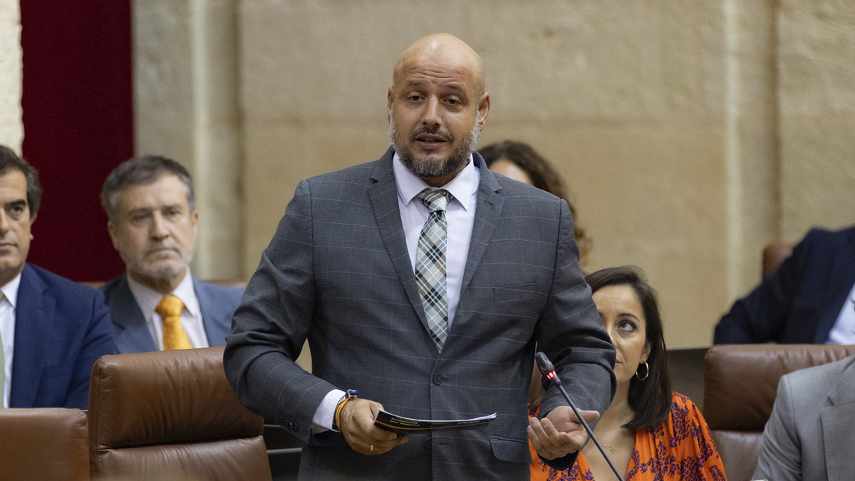 Rodrigo Alonso, portavoz adjunto del Grupo Parlamentario VOX en el Parlamento de Andalucía