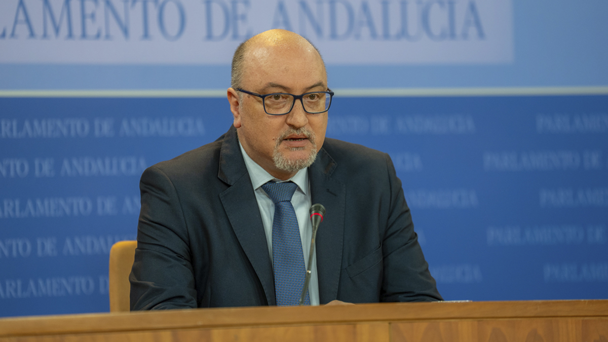 Ricardo López, portavoz adjunto del Grupo Parlamentario VOX en el Parlamento de Andalucía