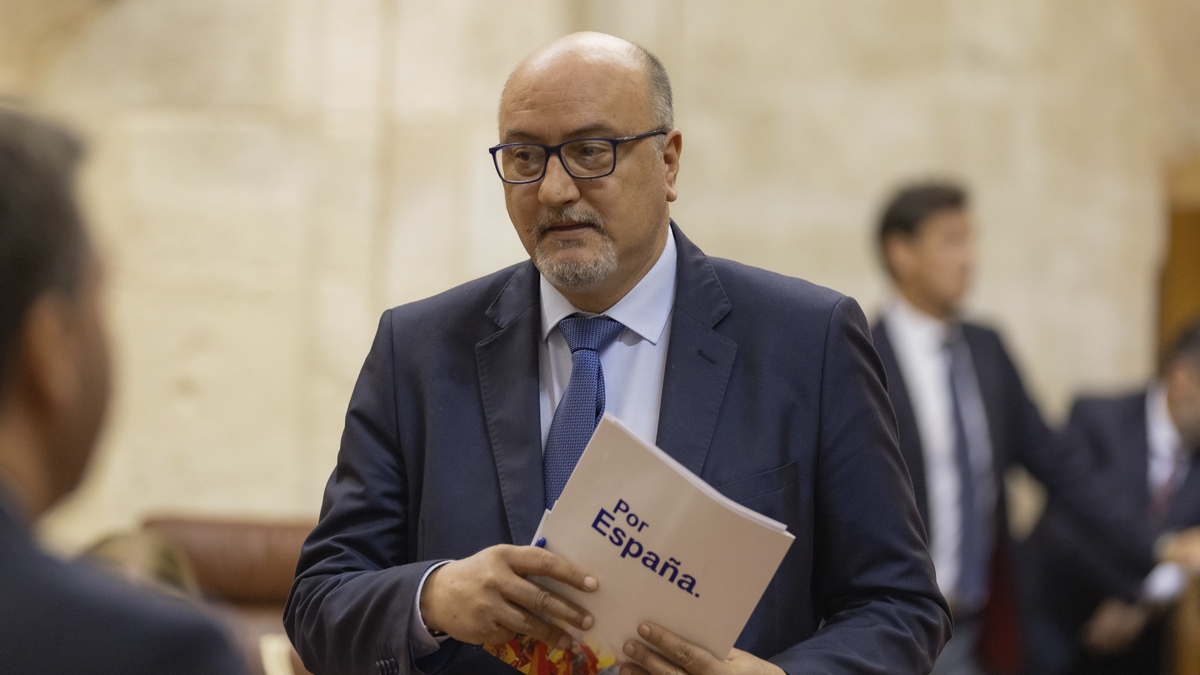 Ricardo Lopez Olea, portavoz adjunto del Grupo Parlamentario VOX en el Parlamento de Andalucía