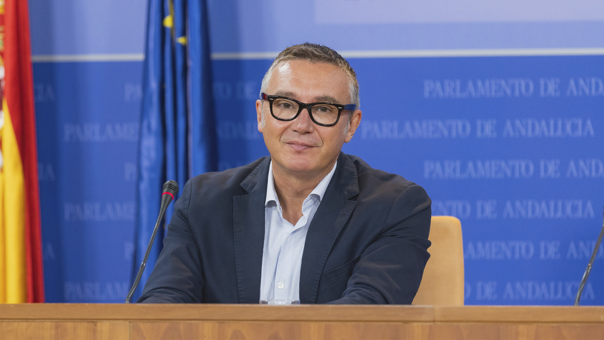 Manuel Gavira, portavoz del Grupo Parlamentario VOX en el Parlamento de Andalucía