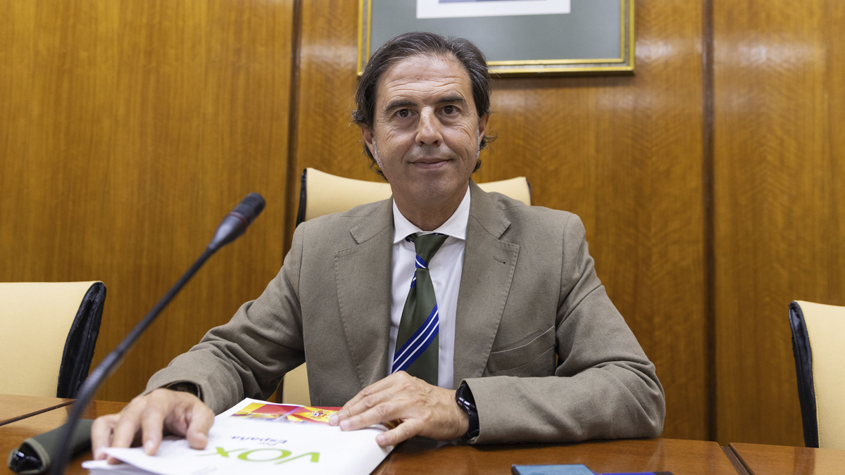 Benito Morillo, diputada del Grupo Parlamentario VOX en el Parlamento de Andalucía por Jaén
