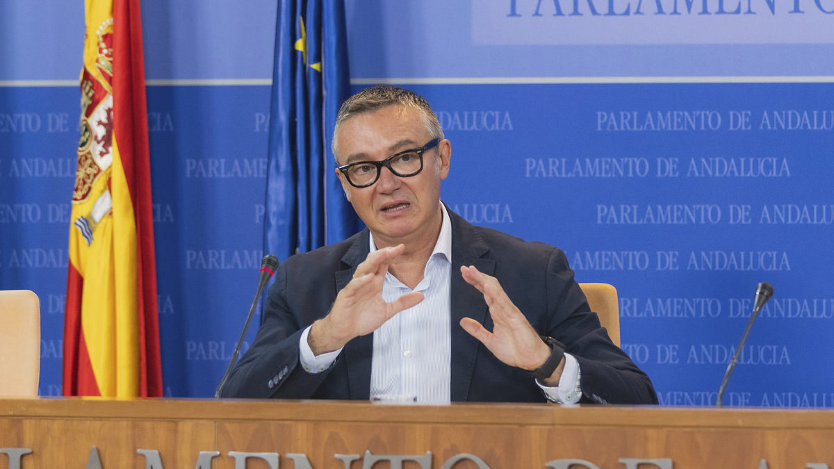 Manuel Gavira, portavoz del Grupo Parlamentario VOX en el Parlamento de Andalucía