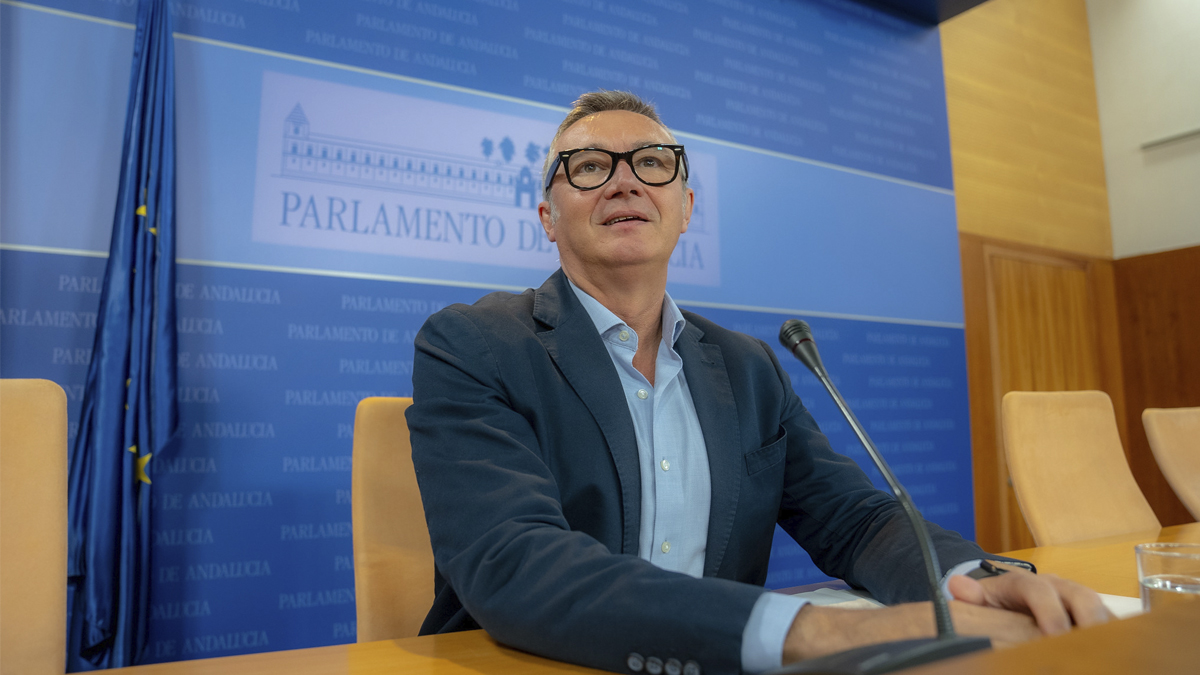 Manuel Gavira, portavoz del Grupo Parlamentario VOX en el Parlamento de Andalucía