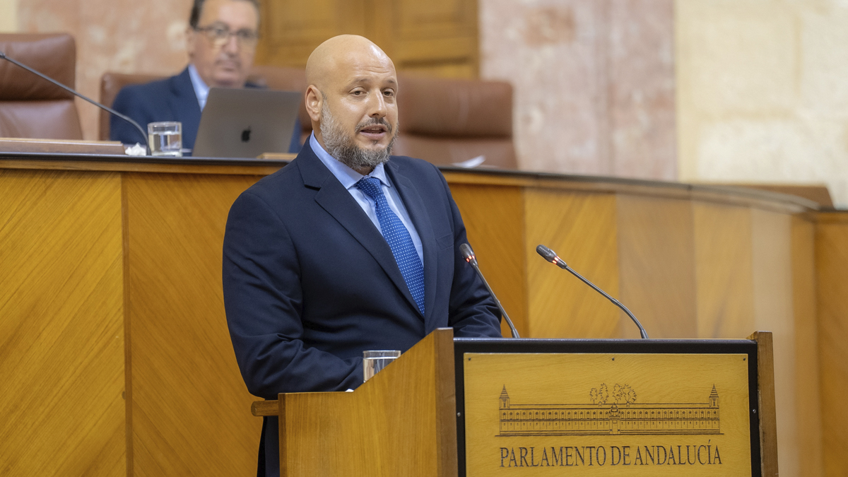 Rodrigo Alonso, portavoz adjunto del Grupo Parlamentario VOX en el Parlamento de Andalucía