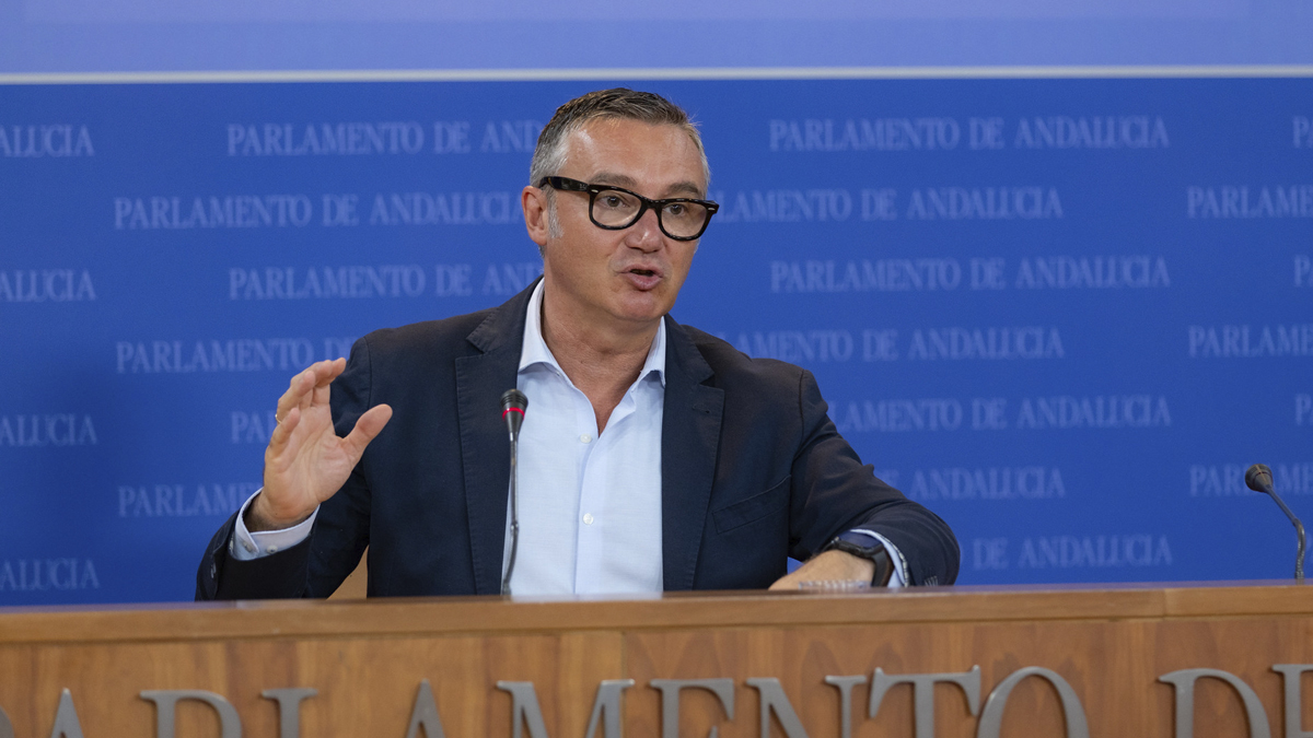 Manuel Gavira, portavoz del Grupo Parlamentario VOX en el Parlamento de Andalucía