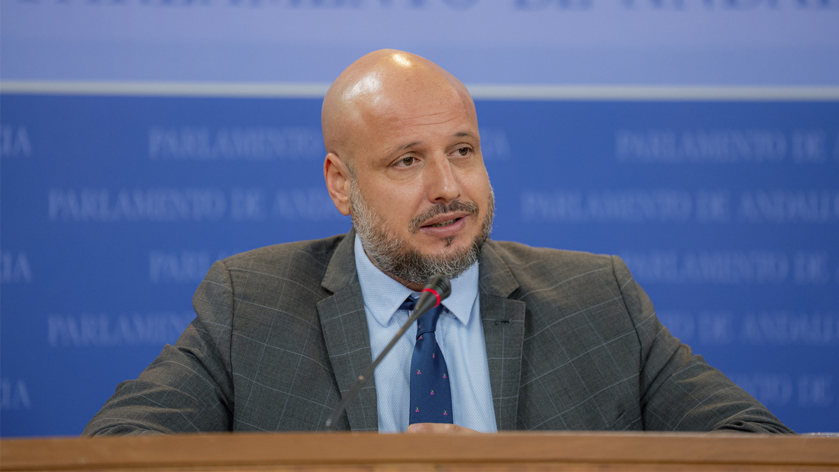 Rodrigo Alonso, portavoz adjunto del Grupo Parlamentario VOX en el Parlamento de Andalucía