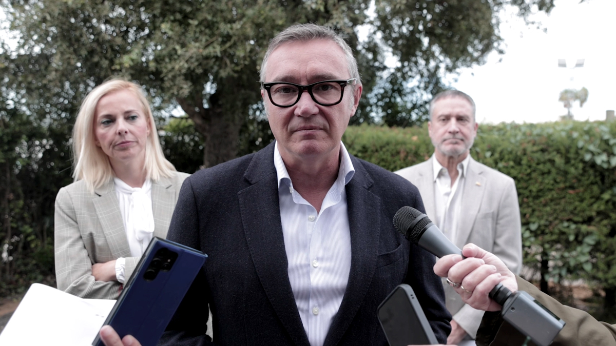 Manuel Gavira, portavoz del Grupo Parlamentario VOX en el Parlamento de Andalucía