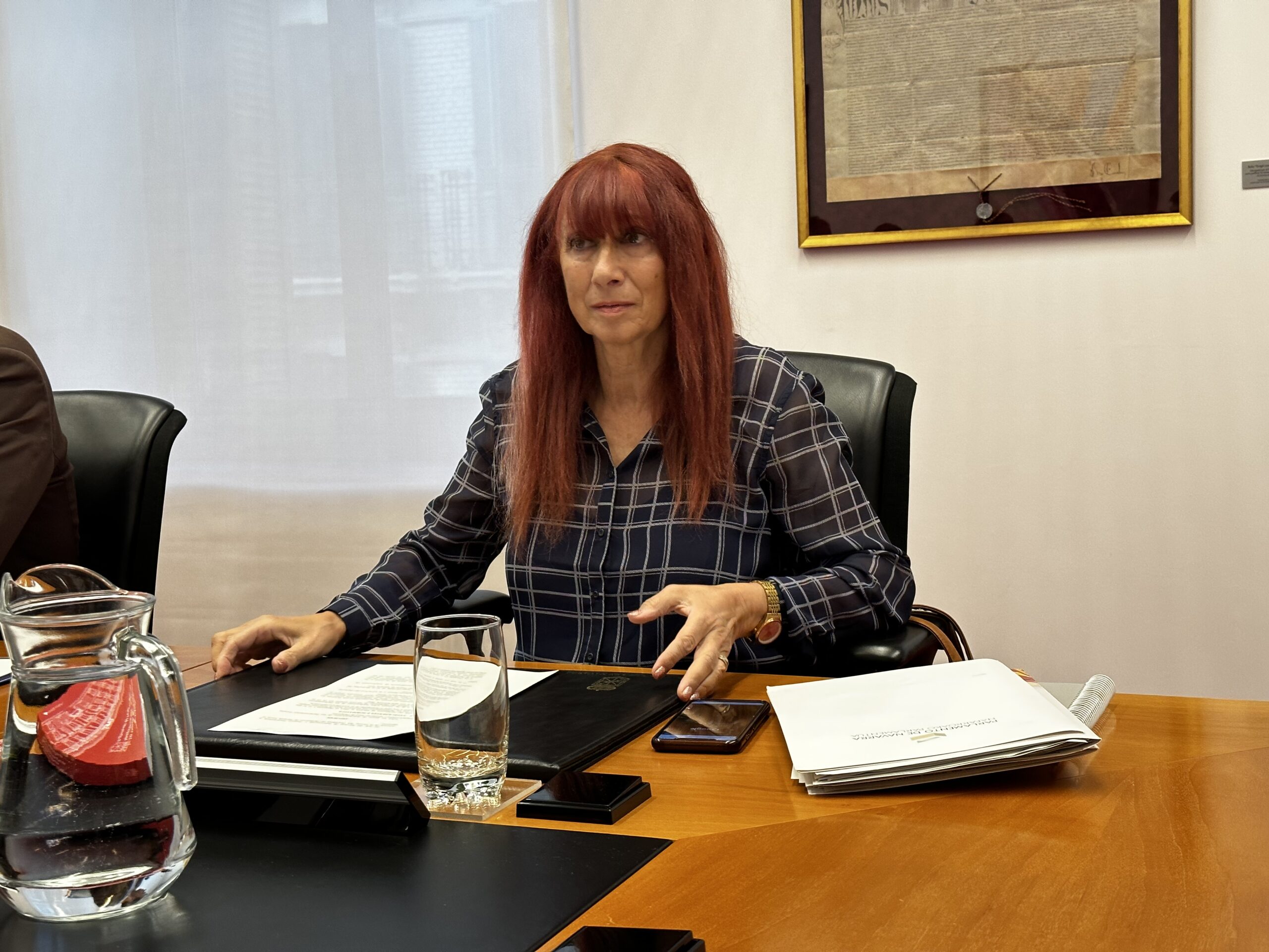 VOX preguntará a Chivite por su ausencia en el Senado