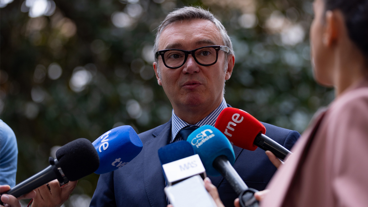 Manuel Gavira, portavoz del Grupo Parlamentario VOX en el Parlamento de Andalucía