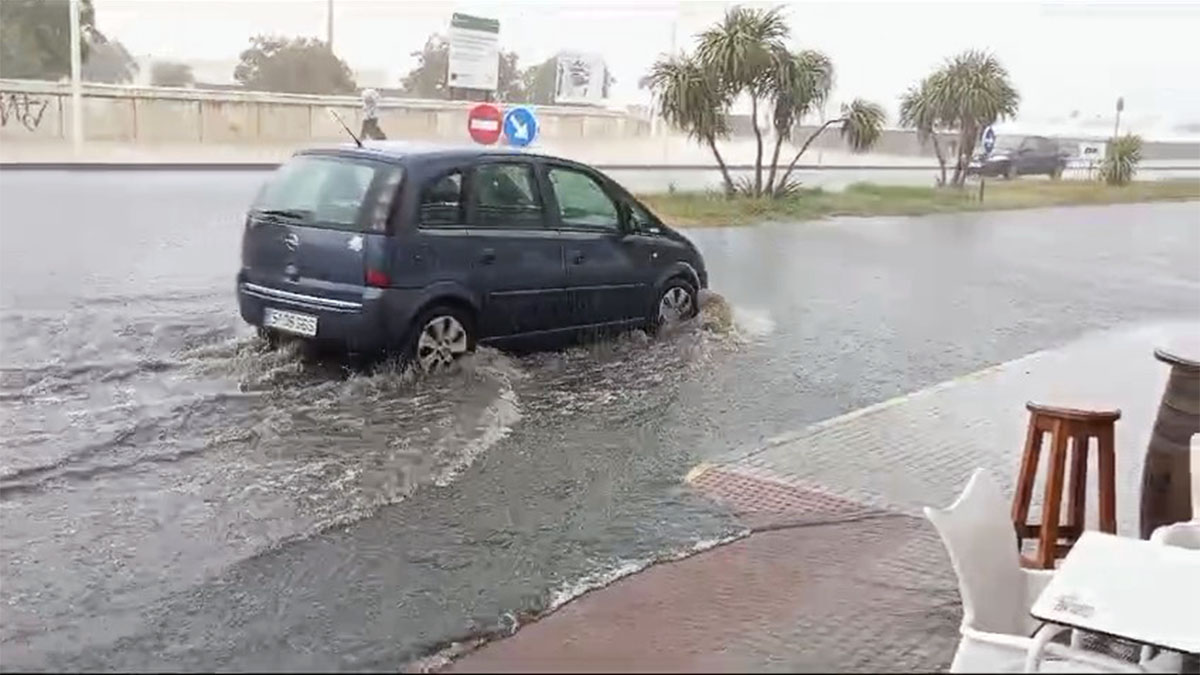 inundación Chipiona