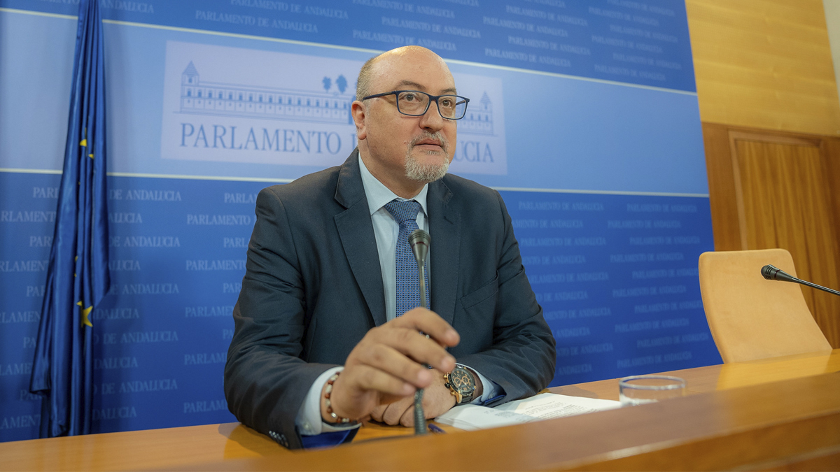 Ricardo López, portavoz adjunto del Grupo Parlamentario VOX en el Parlamento de Andalucía