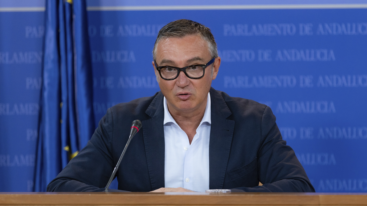 Manuel Gavira, portavoz del Grupo Parlamentario VOX en el Parlamento de Andalucia