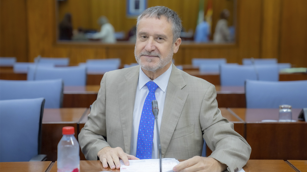 Jose Maria Ortells, diputado del Grupo Parlamentario VOX en el Parlamento de Andalucia por Cadiz