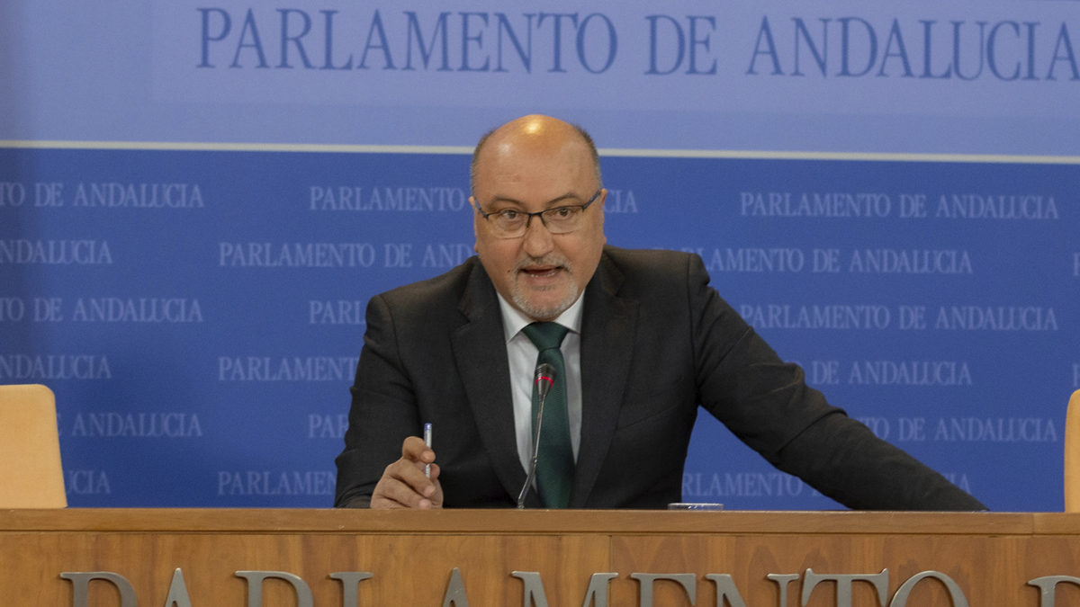 Ricardo Lopez Olea, portavoz adjunto del Grupo Parlamentario VOX en el Parlamento de Andalucia