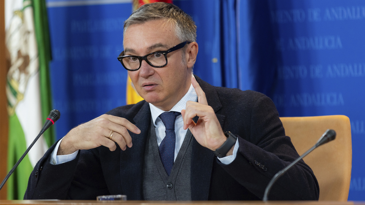 Manuel Gavira, portavoz del Grupo Parlamentario VOX en el Parlamento de Andalucia