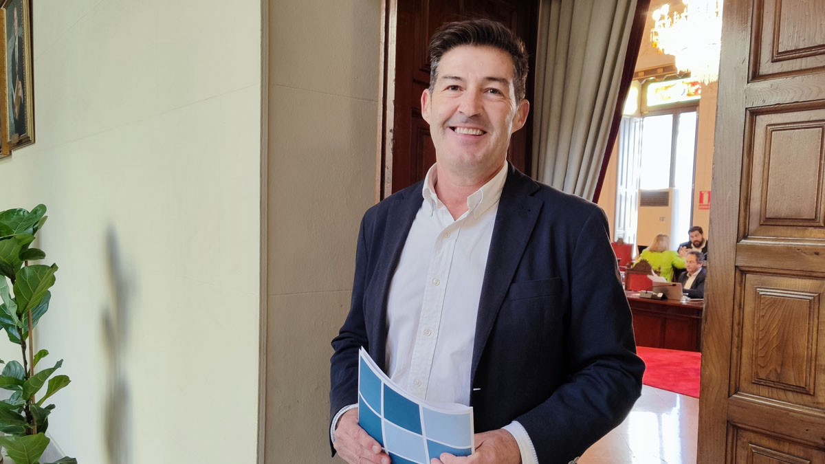 Antonio Alcázar, portavoz de VOX en el Ayuntamiento de Málaga