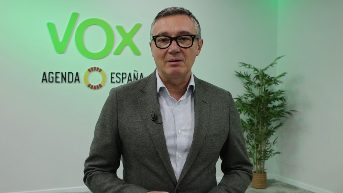 Manuel Gavira, portavoz del Grupo Parlamentario VOX en el Parlamento de Andalucia
