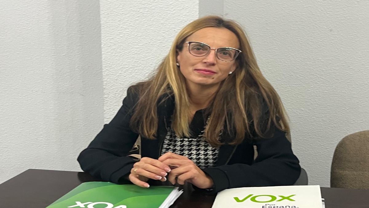Águeda López, portavoz del GM de VOX en el Ayuntamiento de Begíjar