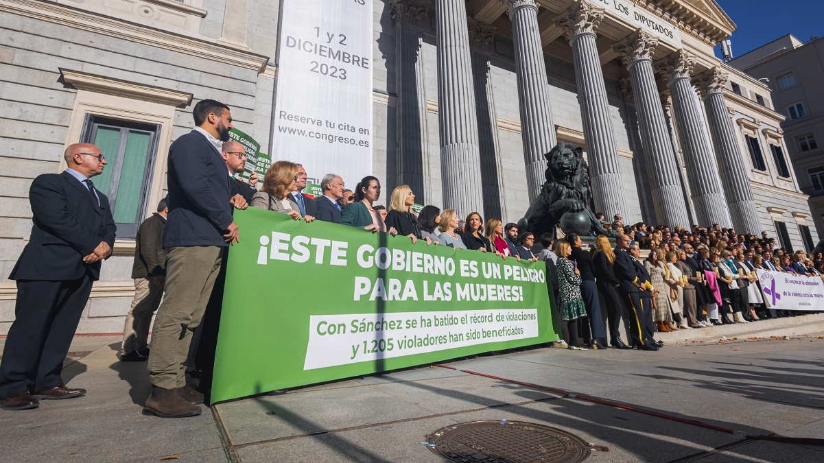 VOX protesta Gobierno peligro para las mujeres