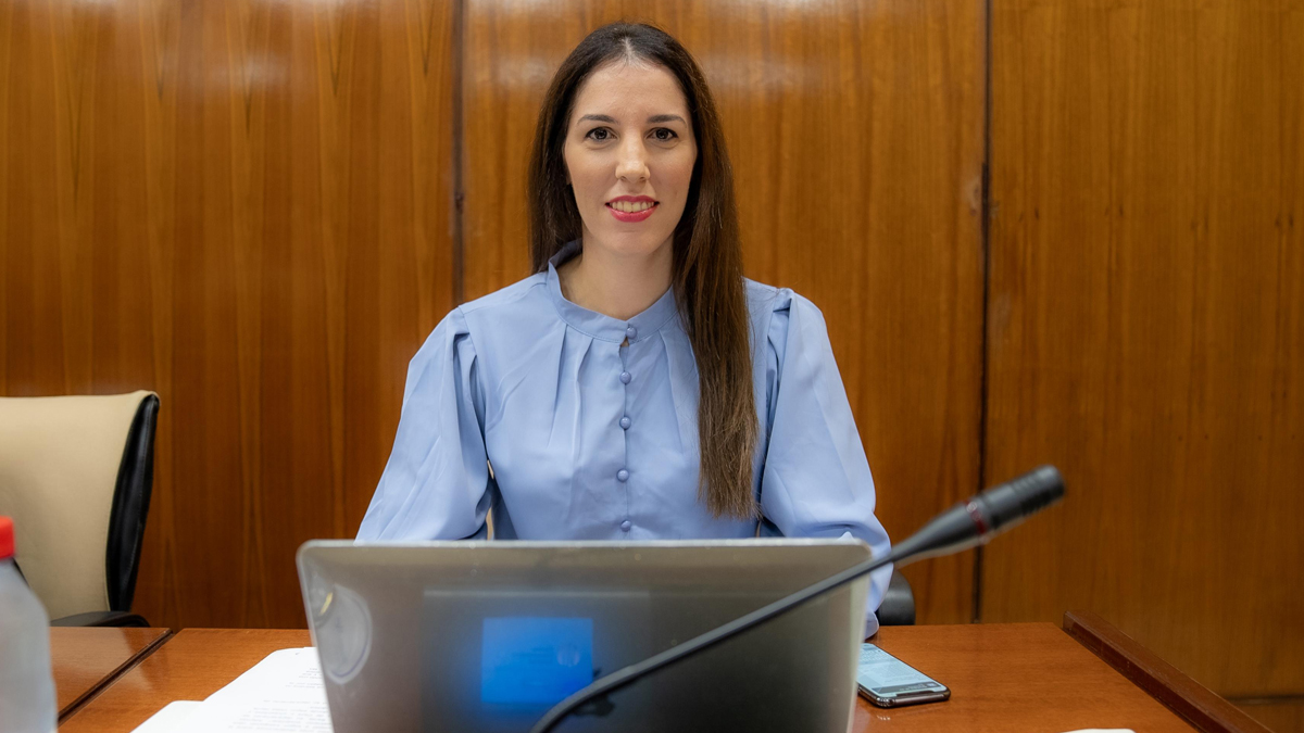 Purificación Fernández, diputada del Grupo Parlamentario VOX en el Parlamento de Andalucía por Málaga