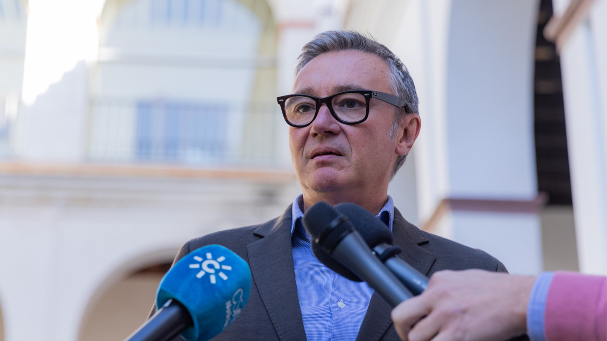 Manuel Gavira, portavoz del Grupo Parlamentario VOX en el Parlamento de Andalucia