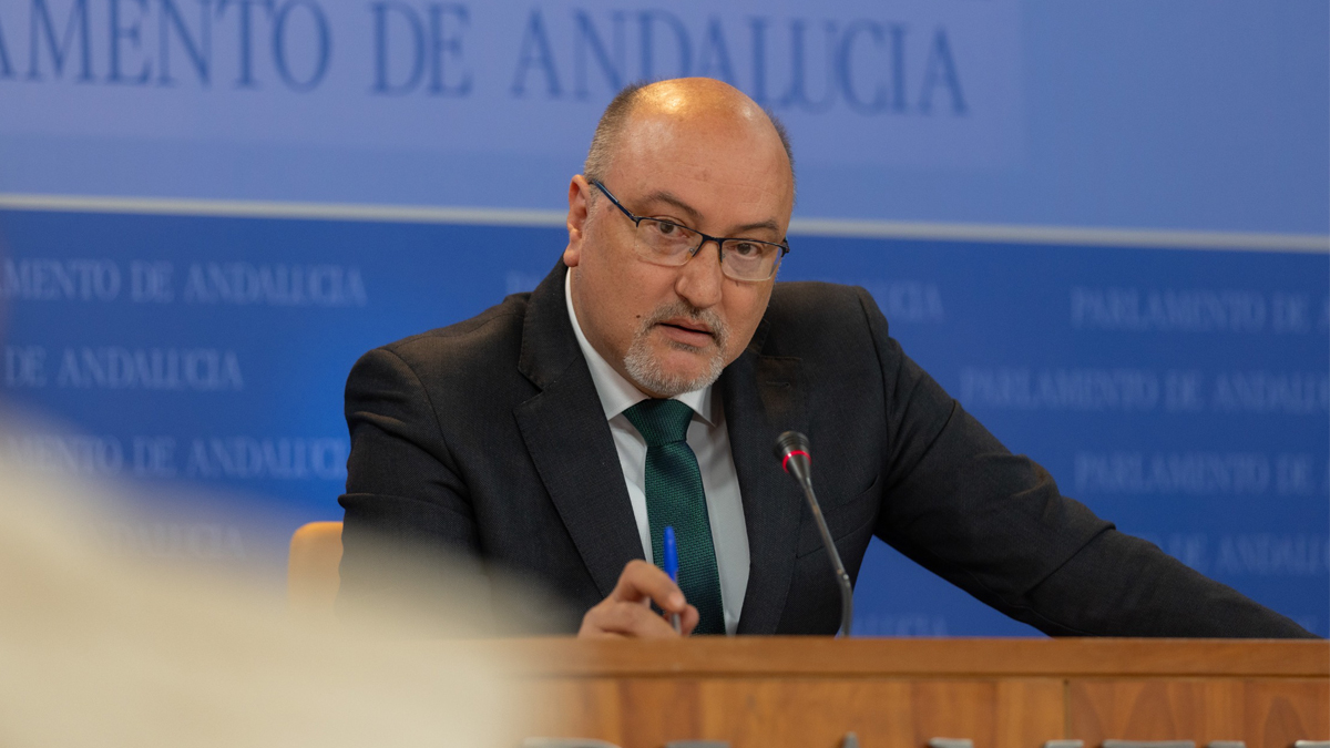 Ricardo Lopez Olea, portavoz adjunto del Grupo Parlamentario VOX en el Parlamento de Andalucia