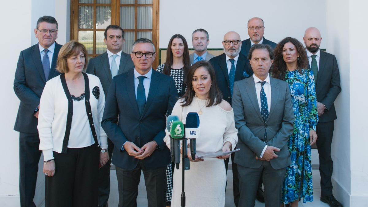 Diputados del Grupo Parlamentario VOX en el Parlamento de Andalucía