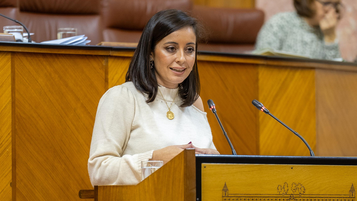 Mercedes Rodríguez Tamayo, diputada del Grupo Parlamentario VOX en el Parlamento de Andalucia