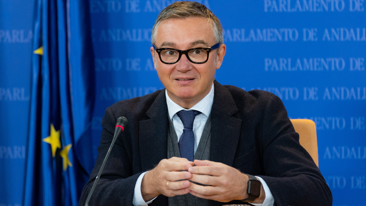Manuel Gavira, portavoz del Grupo Parlamentario VOX en el Parlamento de Andalucia