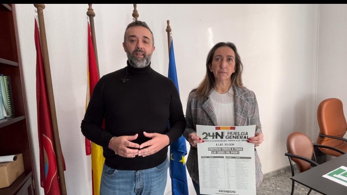 Rafael Saco. Pdte. Provincial VOX. Paula Badanelli, portavoz VOX Ayto. Córdoba.