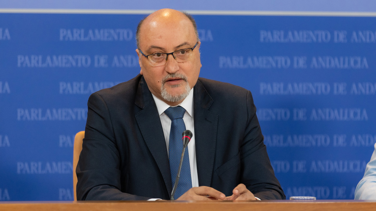 Ricardo López Olea, portavoz adjunto del Grupo Parlamentario VOX en el Parlamento de Andalucia