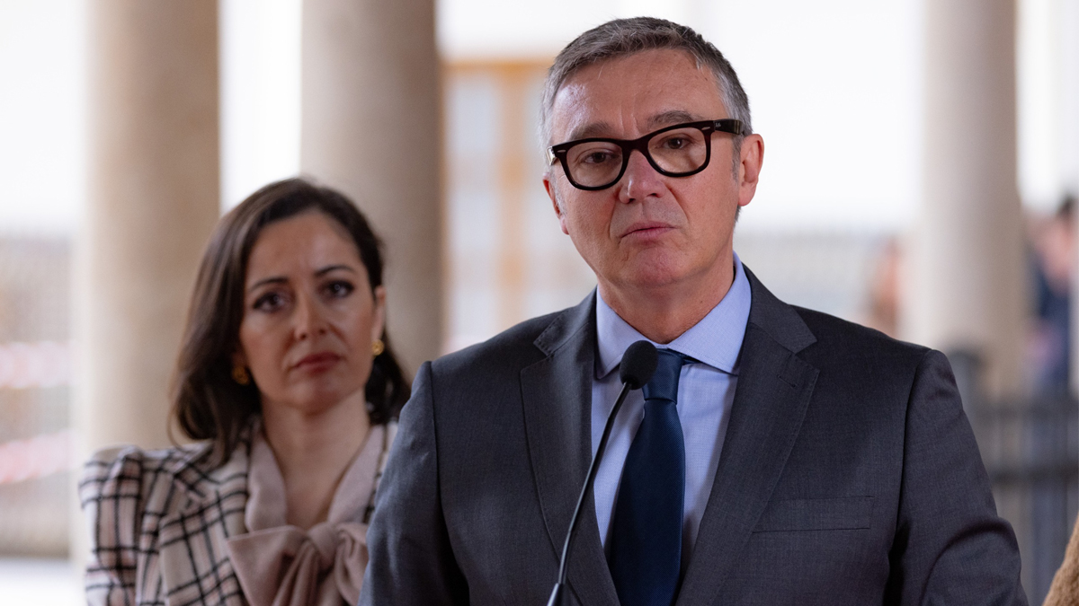 Manuel Gavira, portavoz del Grupo Parlamentario VOX en el Parlamento de Andalucia